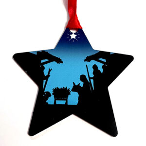 Christmas Nativity Star Decoration Gift