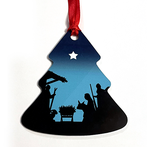 Nativity Christmas Tree Decoration - creativegifthub.co.uk