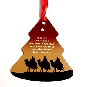 wise men christmas tree decoration gift